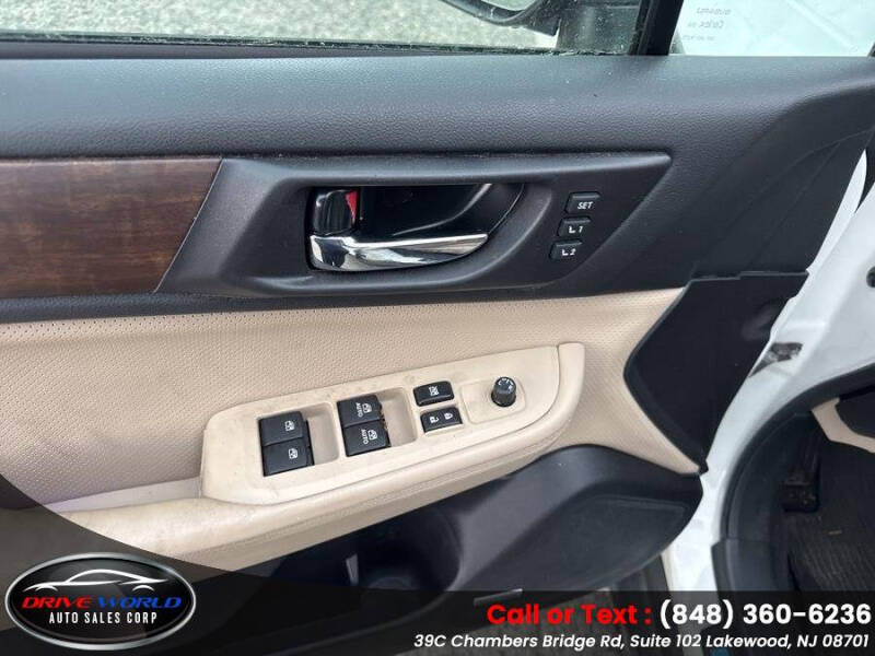 2016 Subaru Outback 2.5i Limited