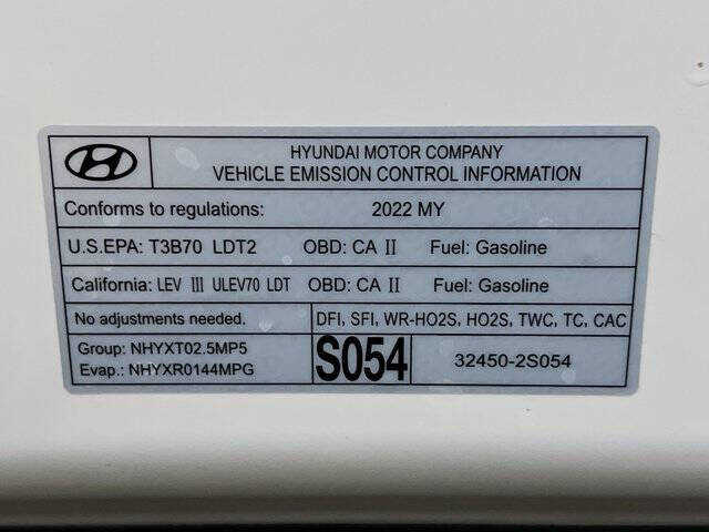 2022 Hyundai Santa Fe Calligraphy