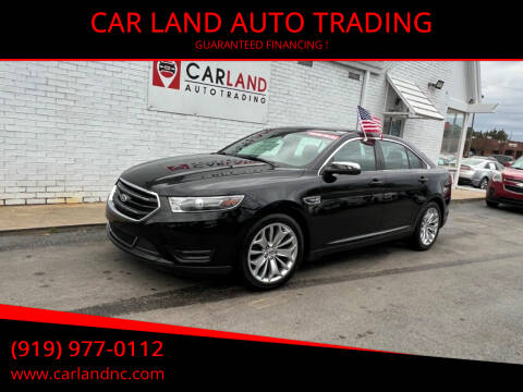 2016 Ford Taurus for sale at CAR LAND  AUTO TRADING in Raleigh NC