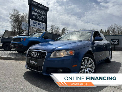 2008 Audi A4 for sale at Innovative Auto Sales in Hooksett NH