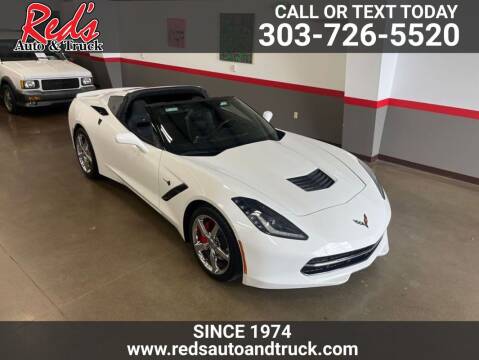 2015 Chevrolet Corvette for sale at Red's Auto and Truck in Longmont CO