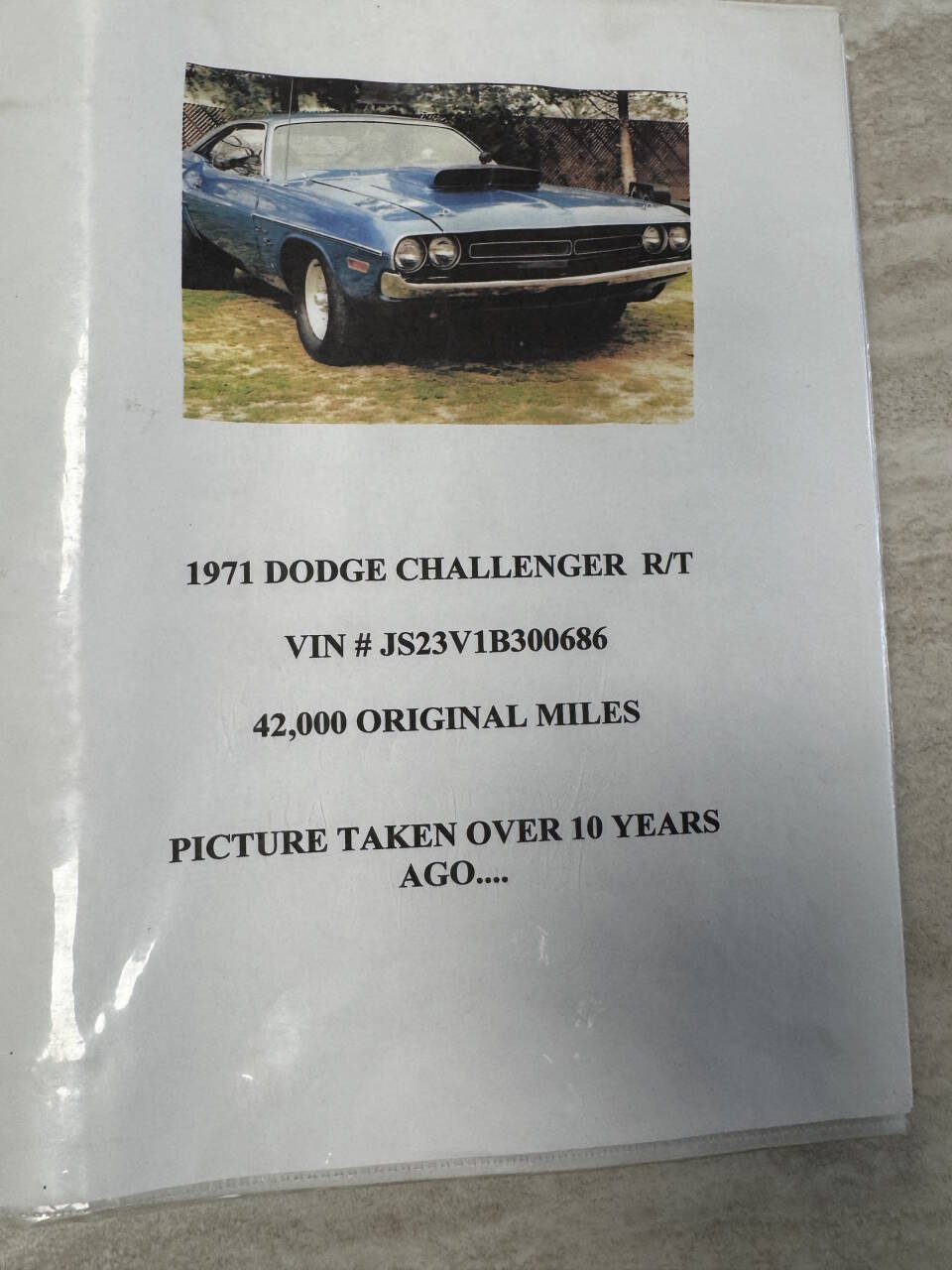1971 Dodge Challenger 135
