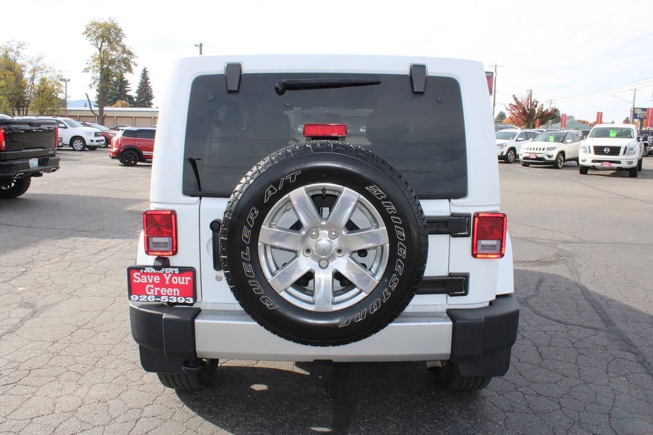 2017 Jeep Wrangler Unlimited for sale at Jennifer's Auto Sales & Service in Spokane Valley, WA