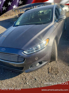 2014 Ford Fusion for sale at Americas Trucks in Jones OK