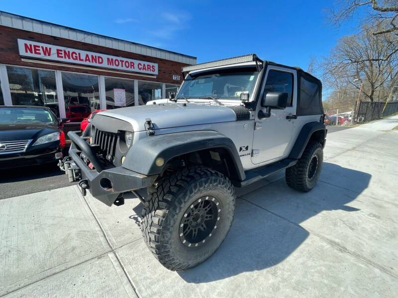 2008 Jeep Wrangler for sale at New England Motor Cars in Springfield MA
