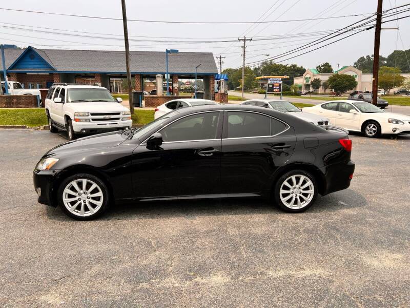 2008 Lexus IS 250 for sale at BLACK'S AUTO SALES in Stanley NC