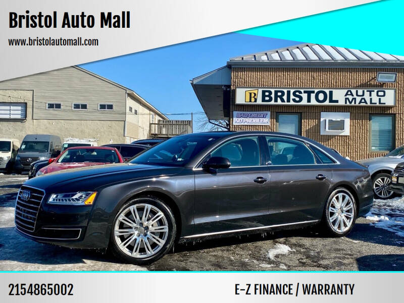 2015 Audi A8 L for sale at Bristol Auto Mall in Levittown PA