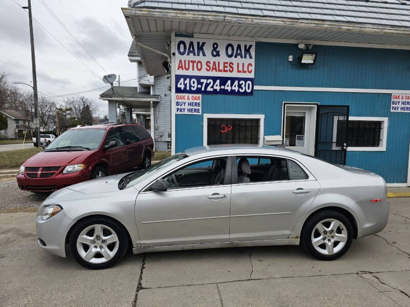 2012 Chevrolet Malibu for sale at Oak & Oak Auto Sales in Toledo OH