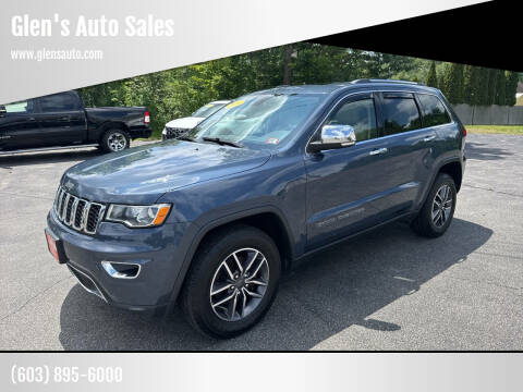 2019 Jeep Grand Cherokee for sale at Glen's Auto Sales in Fremont NH