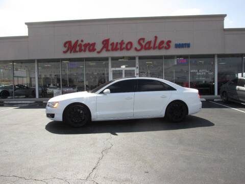 2012 Audi A8 L for sale at Mira Auto Sales in Dayton OH