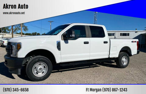 2019 Ford F-250 Super Duty for sale at Akron Auto in Akron CO