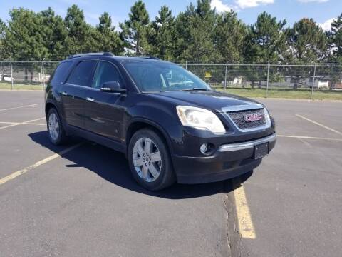 2010 GMC Acadia for sale at KHAN'S AUTO LLC in Worland WY