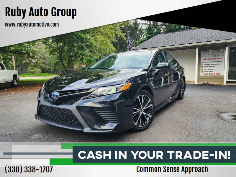 2020 Toyota Camry Hybrid for sale at Ruby Auto Group in Hudson OH