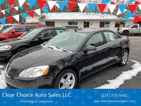 2009 Pontiac G6 for sale at Clear Choice Auto Sales LLC in Twin Lake MI