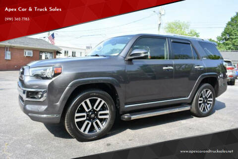 2018 Toyota 4Runner for sale at Apex Car & Truck Sales in Apex NC