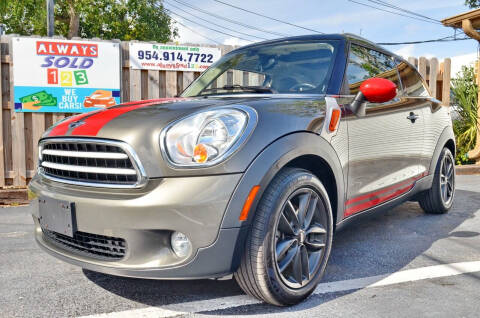 2013 MINI Paceman for sale at ALWAYSSOLD123 INC in Fort Lauderdale FL
