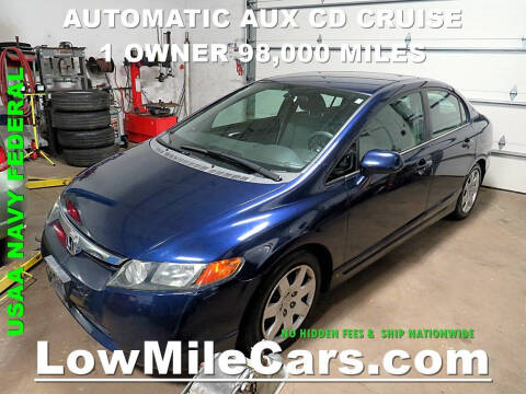 2006 Honda Civic for sale at LowMileCars.com / LM CARS INC in Burr Ridge IL