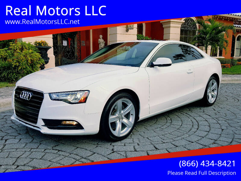 2014 Audi A5 for sale at Real Motors LLC in Clearwater FL