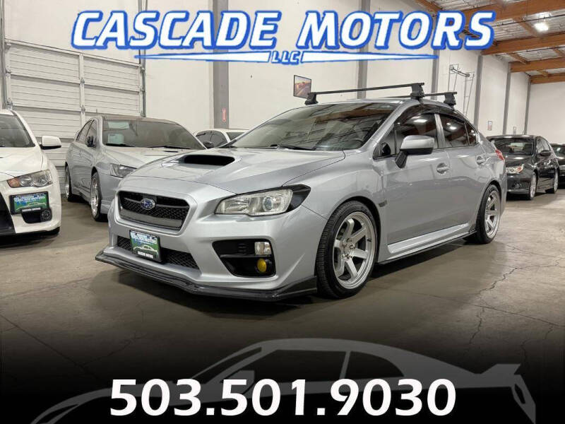 2016 Subaru WRX for sale at Cascade Motors in Portland OR