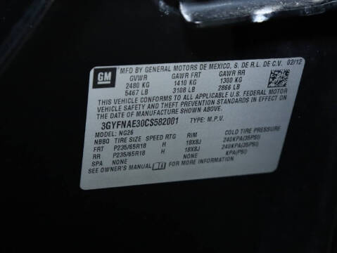 2012 Cadillac SRX Luxury Collection