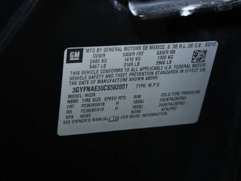 2012 Cadillac SRX Luxury Collection