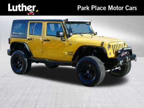 2015 Jeep Wrangler Unlimited for sale at Park Place Motor Cars in Rochester MN