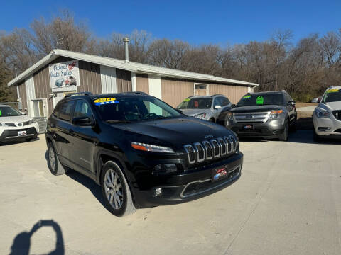 2014 Jeep Cherokee for sale at Victor's Auto Sales Inc. in Indianola IA