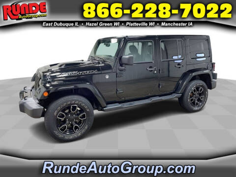 2017 Jeep Wrangler Unlimited for sale at Runde PreDriven in Hazel Green WI