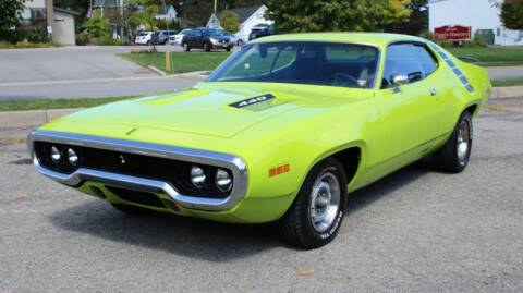 1971 Plymouth Roadrunner for sale at Great Lakes Classic Cars & Detail Shop in Hilton NY