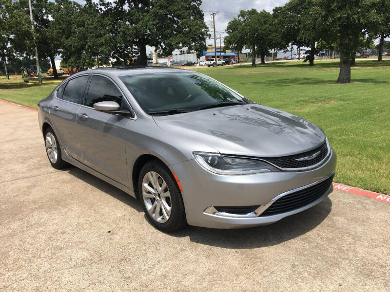 2015 Chrysler 200 for sale at RP AUTO SALES & LEASING in Arlington TX