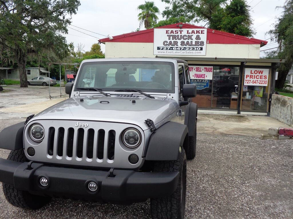 2013 Jeep Wrangler for sale at EAST LAKE TRUCK & CAR SALES in Holiday, FL