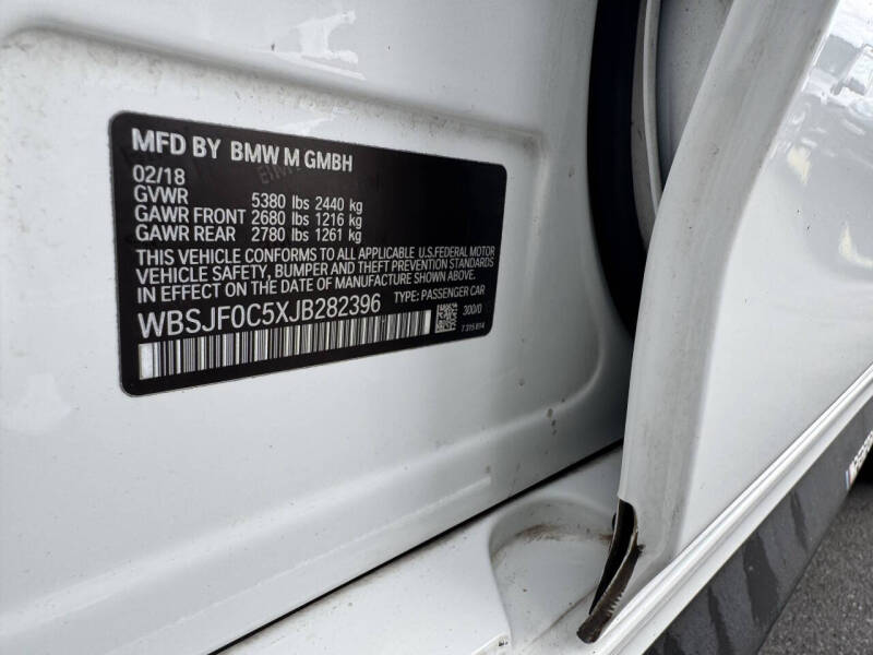 2018 BMW M5