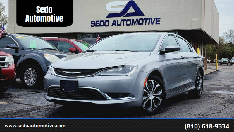 2016 Chrysler 200 for sale at Sedo Automotive in Davison MI