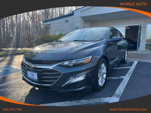 2020 Chevrolet Malibu for sale at World Auto in Fredericksburg VA