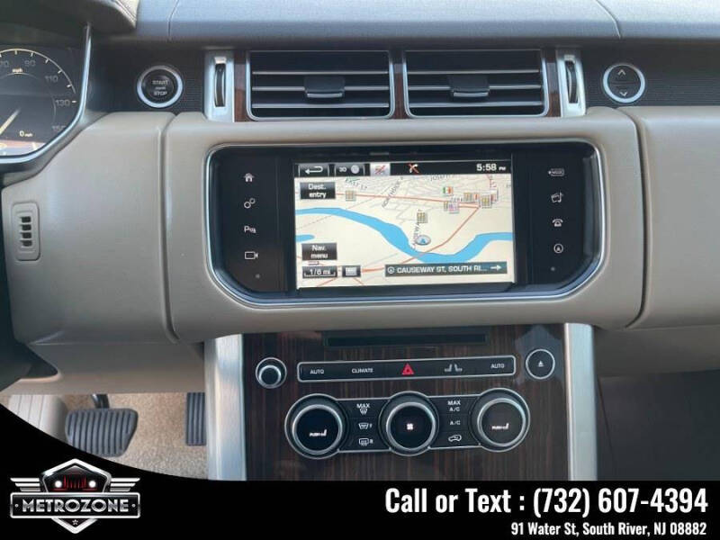 2016 Land Rover Range Rover HSE