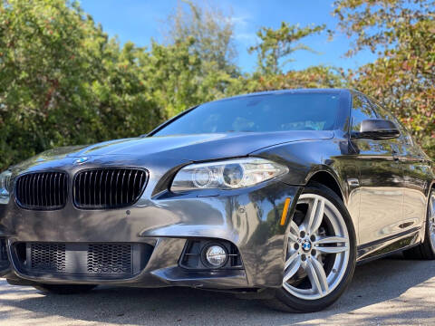 2015 BMW 5 Series for sale at HIGH PERFORMANCE MOTORS in Hollywood FL