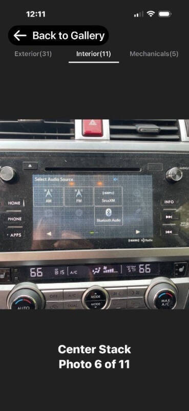 2015 Subaru Outback 2.5i Limited