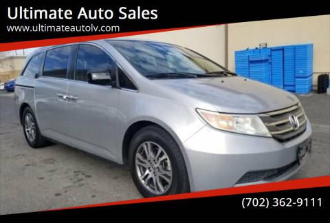 2011 Honda Odyssey for sale at Ultimate Auto Sales in Las Vegas NV