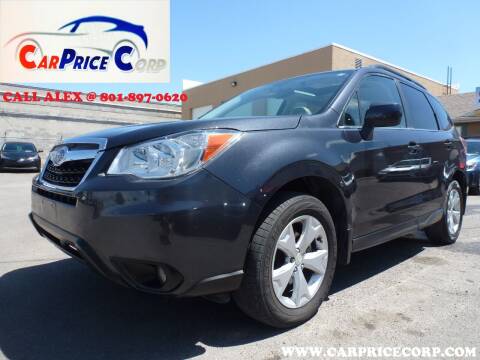 2016 Subaru Forester for sale at CarPrice Corp in Murray UT