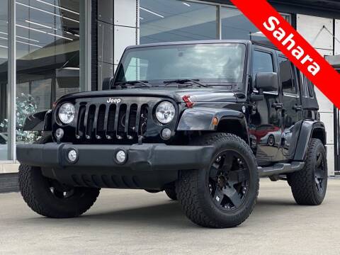 2014 Jeep Wrangler Unlimited for sale at Carmel Motors in Indianapolis IN