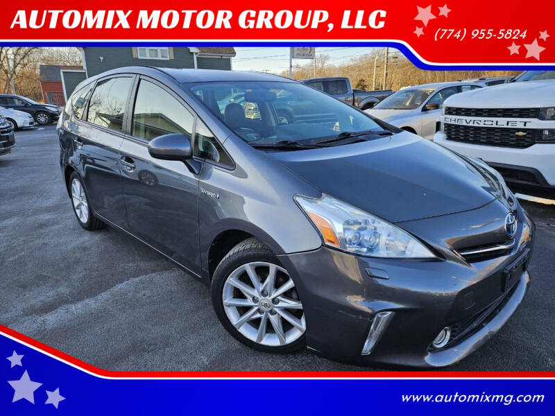 2012 Toyota Prius v for sale at AUTOMIX MOTOR GROUP, LLC in Swansea MA