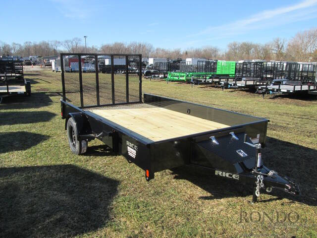 2026 Rice Trailers Single Axle Utility SST8212