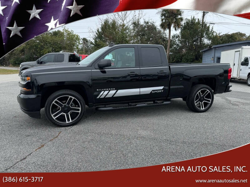 2018 Chevrolet Silverado 1500 for sale at ARENA AUTO SALES,  INC. in Holly Hill FL