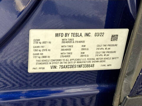 2022 Tesla Model X