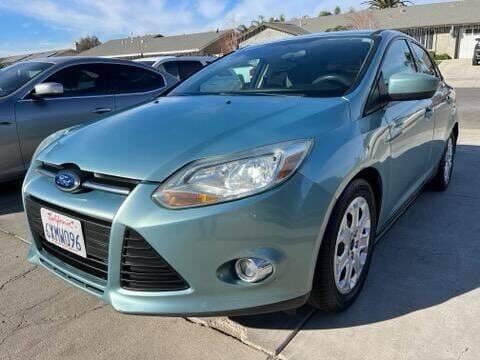 2012 Ford Focus for sale at E and M Auto Sales in Bloomington CA
