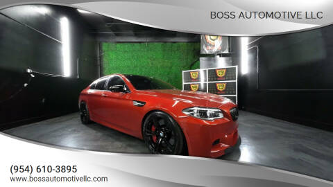 2014 BMW M5 for sale at Boss Automotive LLC in Davie FL