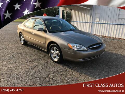 2003 Ford Taurus for sale at First Class Autos in Maiden NC