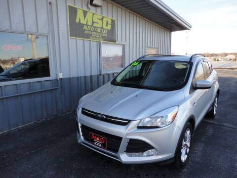 2016 Ford Escape for sale at Moss Service Center-MSC Auto Outlet in West Union IA