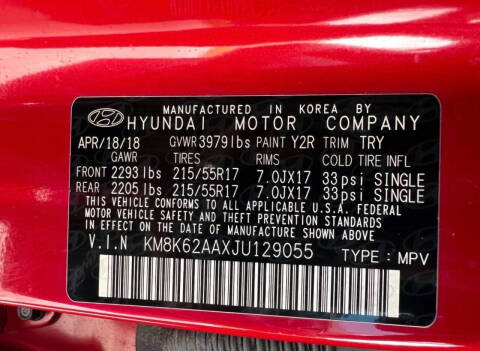 2018 Hyundai Kona SEL