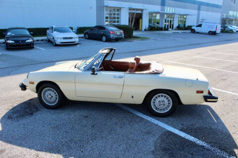 1979 Alfa Romeo Veloce spyder